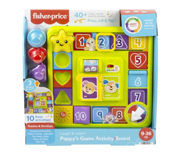 Fisher-Price Ucz się i śmiej! Pierwsza gra 123 - 1164362 - zdjęcie 4